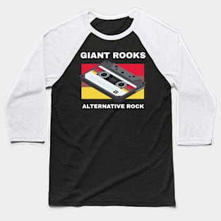 Giant Rooks / Alternative Rock Baseball T-Shirt